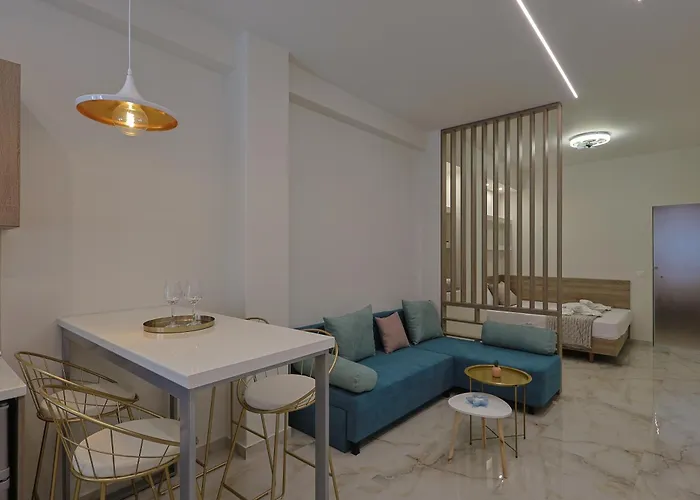 아파트 Gold Waves Luxury By Pieria Riviera Paralía